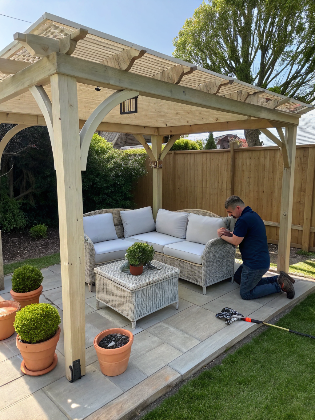 Sacramento Outdoor Furniture Assembly