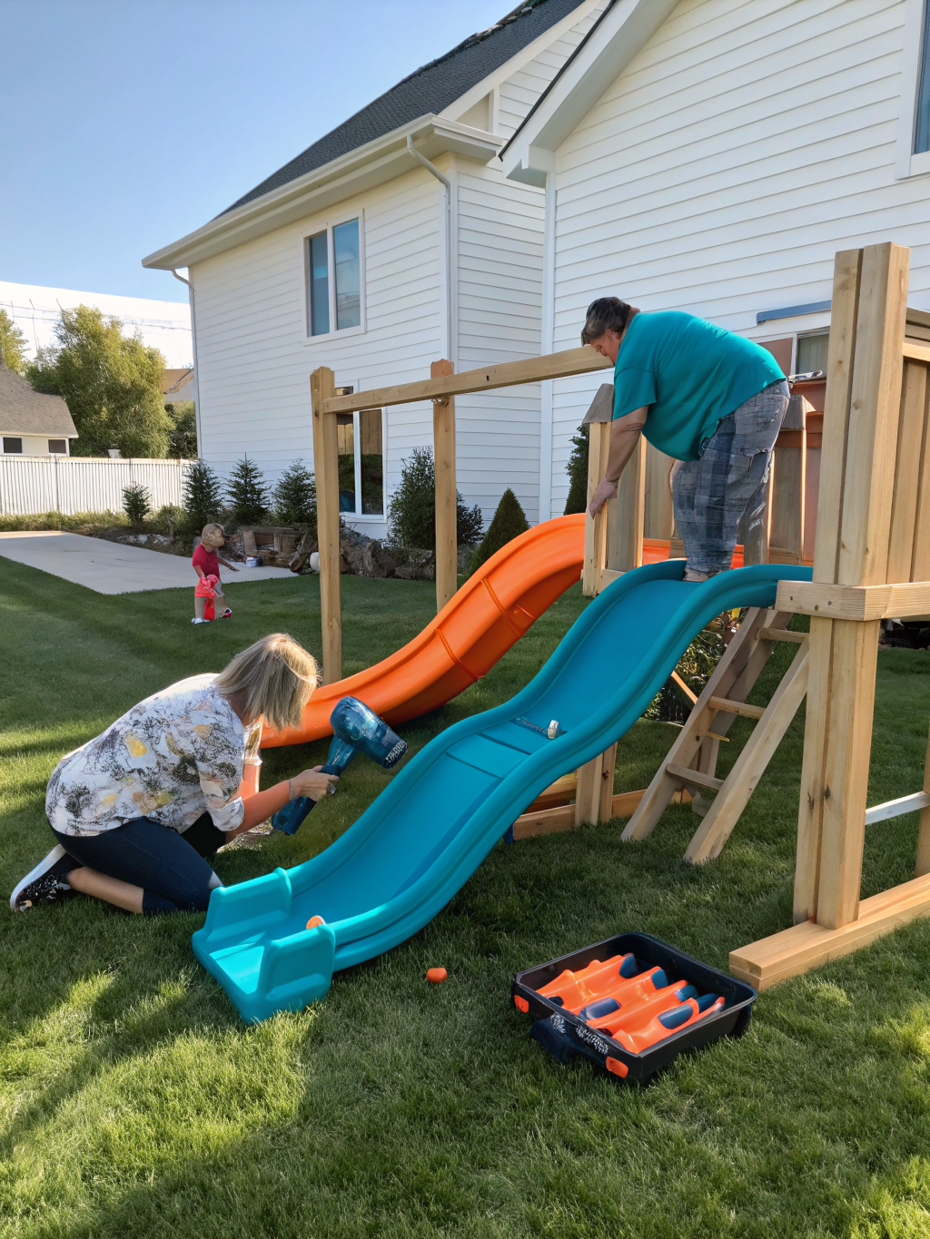 Sacramento Outdoor Play Set Assembly